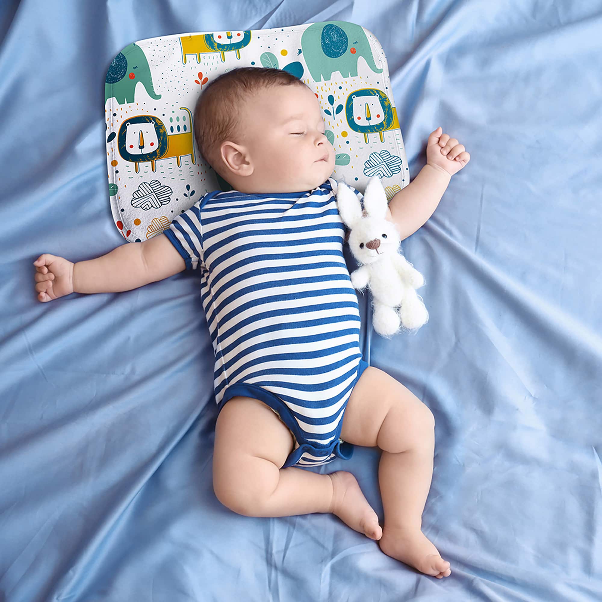 Craft Express 4ct. 11.8" x 15.7" Sublimation Baby Burp Cloths